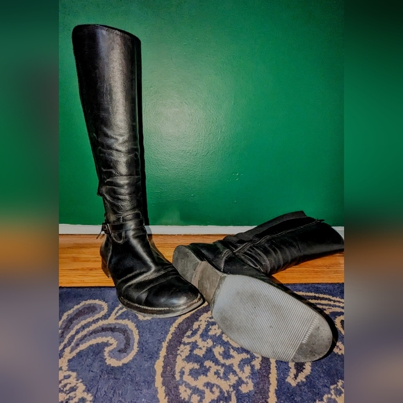 [Sold Offline] Vintage "Lavorazione Artigiana" Handmade Italian Riding Boot - Picture 6 of 10